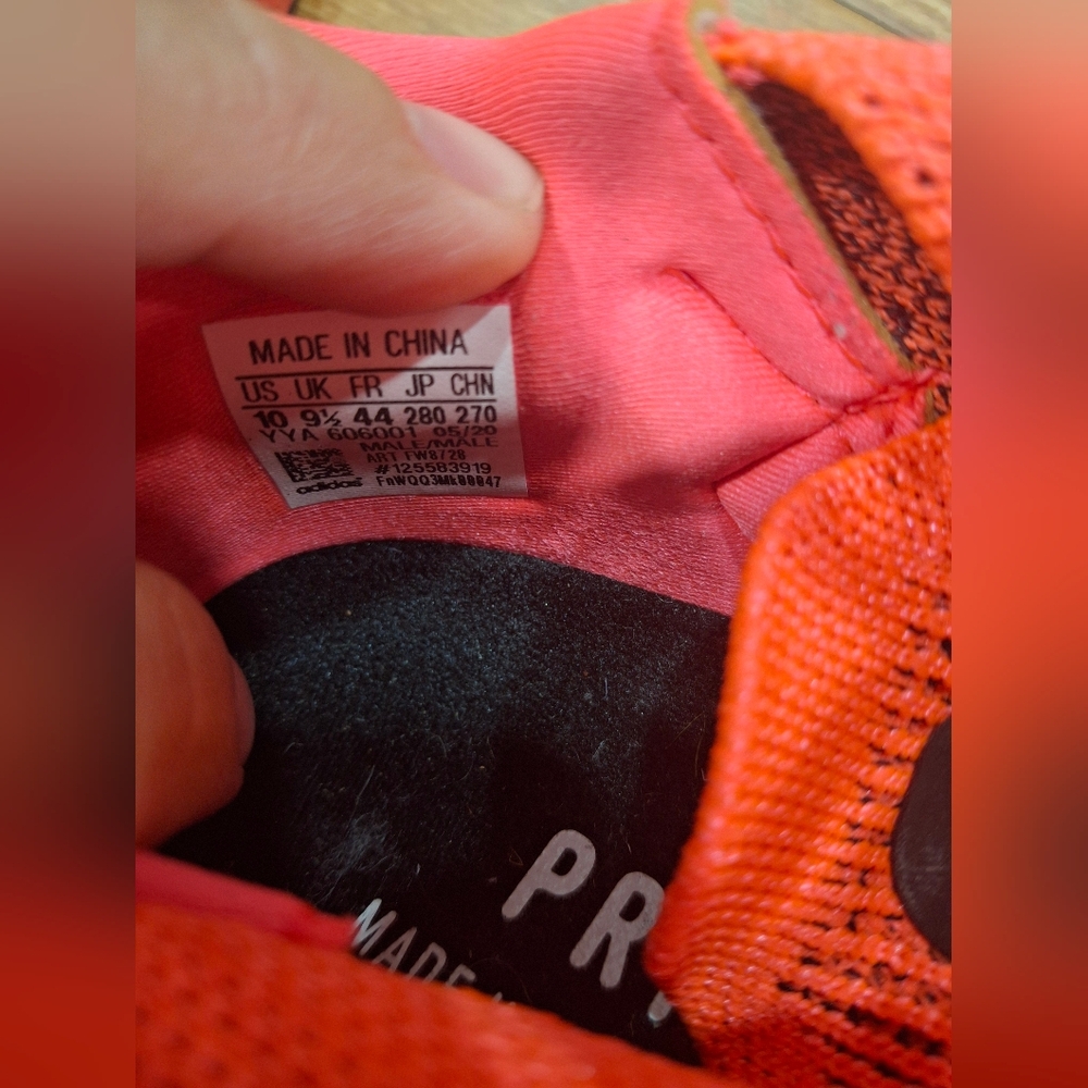 Adidas Orange Running Shoes - Picture 7 of 7